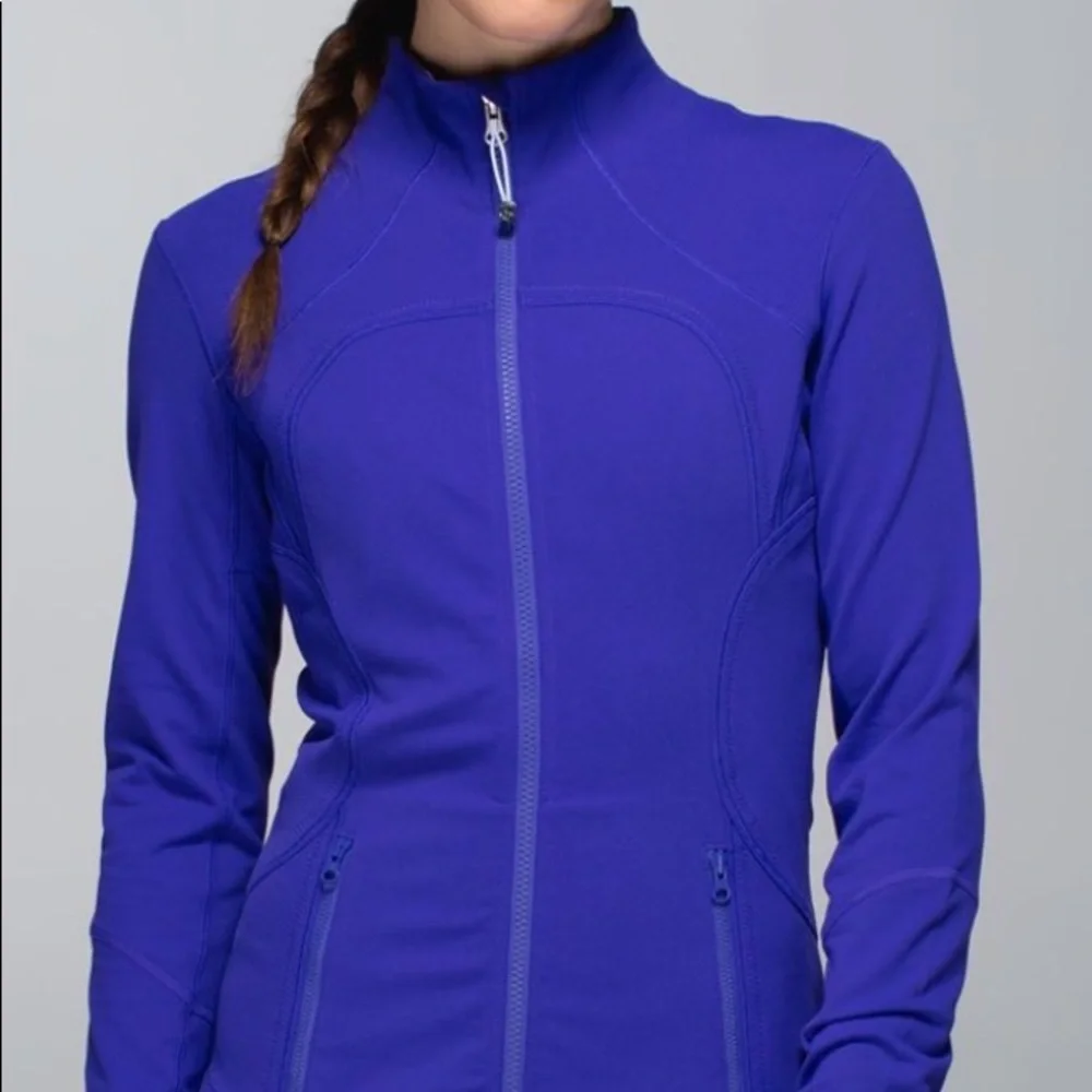 lululemon athletica Royal Blue Full-Zip Hooded Jacket, Reversible - Picture 2 of 15